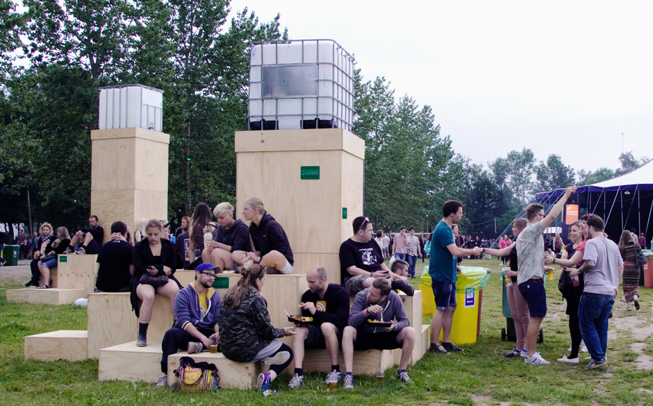 Fans beim Roskilde Festival 2013