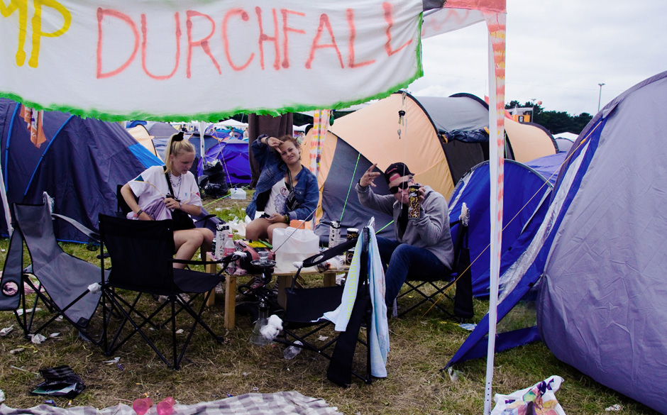 Fans beim Roskilde Festival 2013