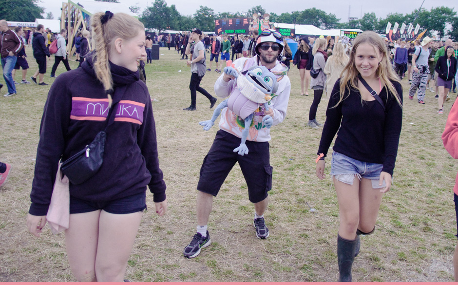 Fans beim Roskilde Festival 2013