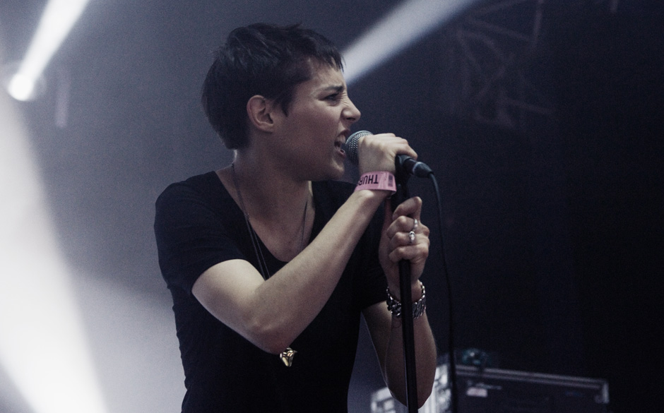 Savages beim Roskilde Festival 2013