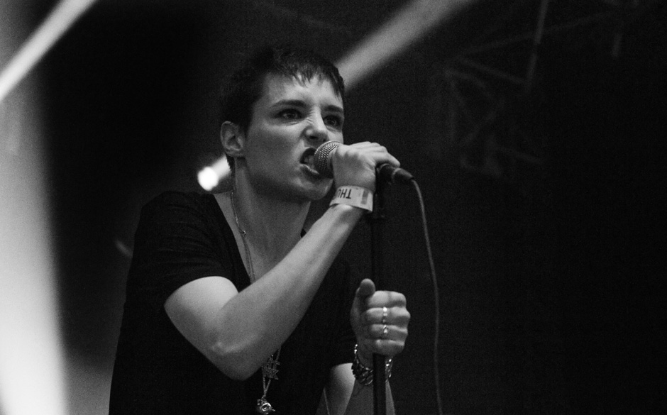 Savages beim Roskilde Festival 2013