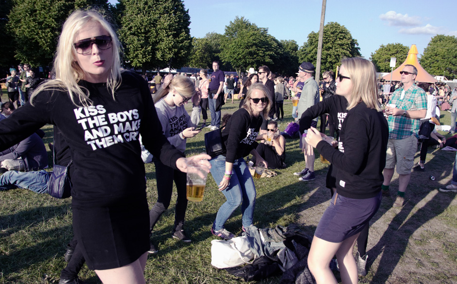 Fans beim Roskilde Festival 2013