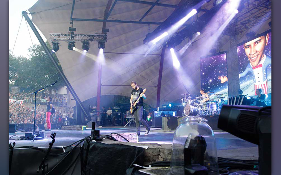 Muse: die schönsten Bilder vom Auftritt auf der Loreley.