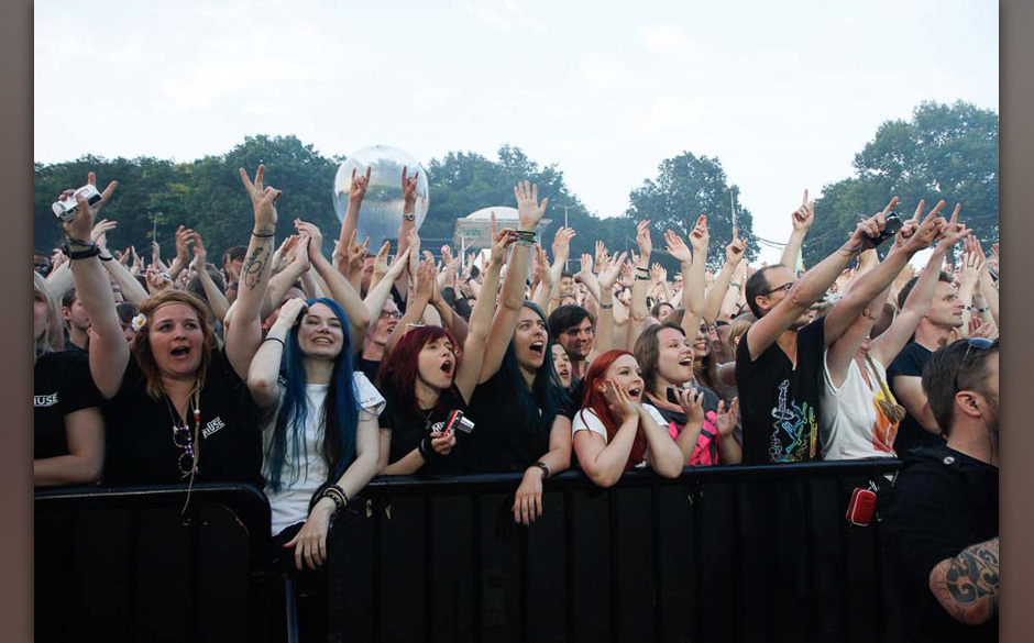 Muse: die schönsten Bilder vom Auftritt auf der Loreley.