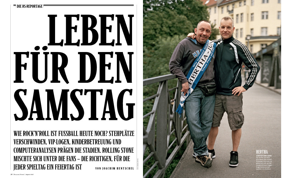 "Leben für den Samstag": die große ROLLING-STONE-Fussball-Reportage