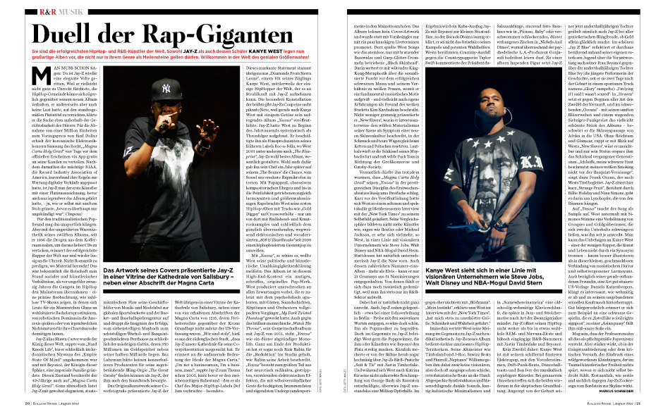 Jay Z & Kanye West: Duell der Rap-Giganten