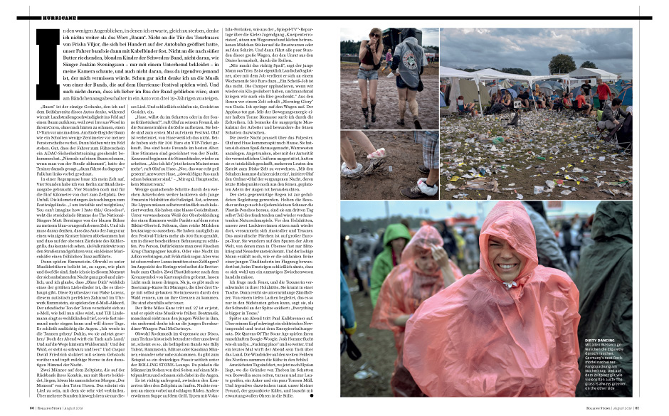 Eine Foto-Reportage vom Festival-Zeltplatz