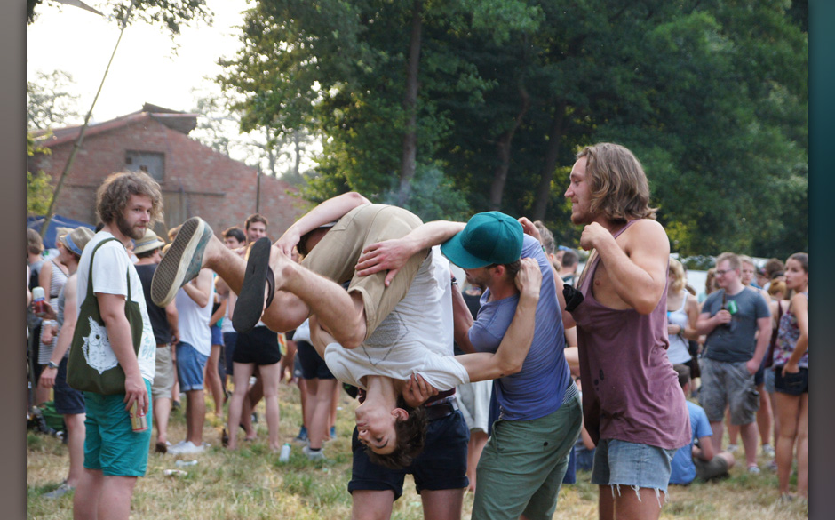Publikum beim Appletree Garden Festival 2013