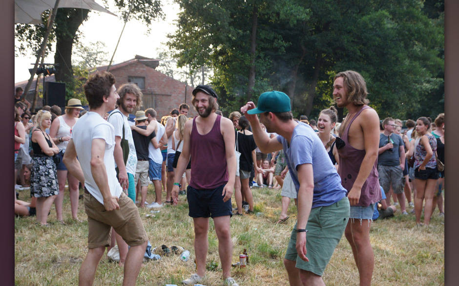 Publikum beim Appletree Garden Festival 2013