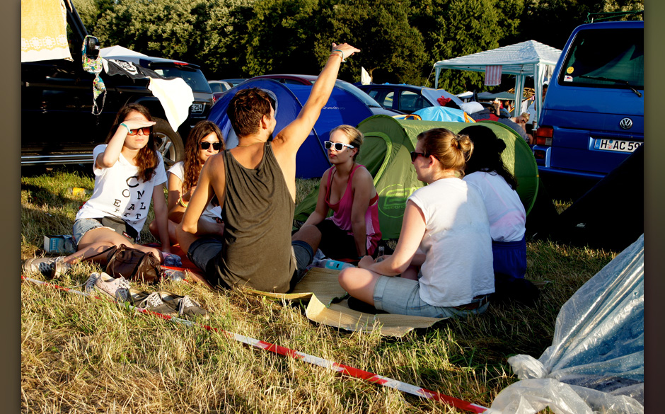 Zeltplatz-Diskussionen um den Secret Act