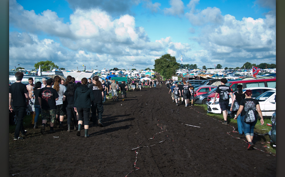 Wacken Open Air 2013 am Mittwoch