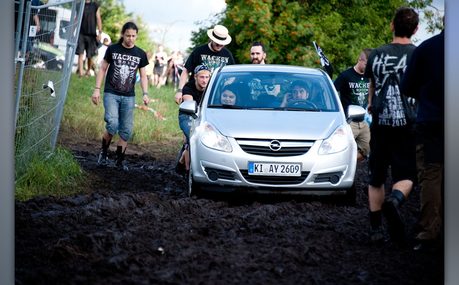 Wacken Open Air 2013 am Mittwoch