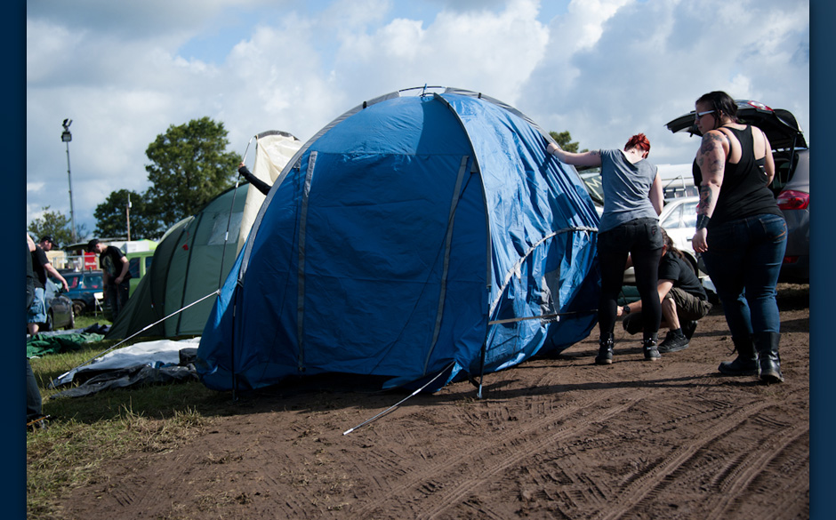 Wacken Open Air 2013 am Mittwoch