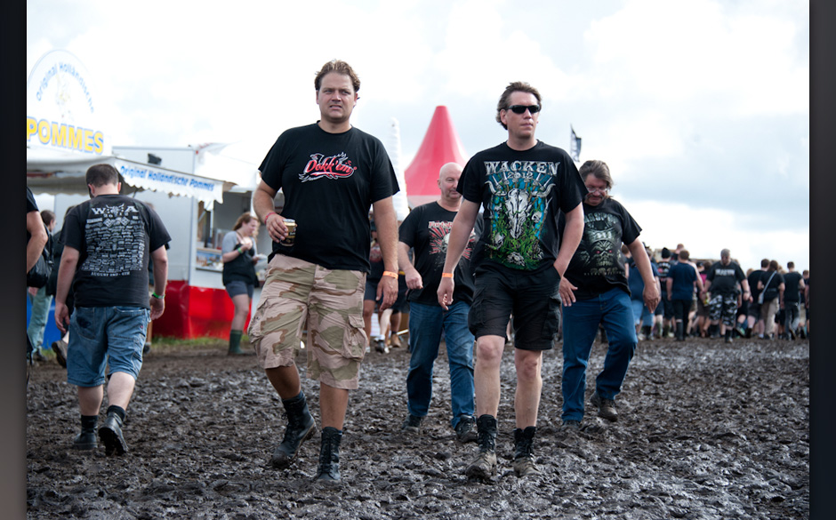 Wacken Open Air 2013 am Mittwoch