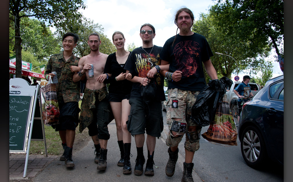 Wacken Open Air 2013 am Mittwoch