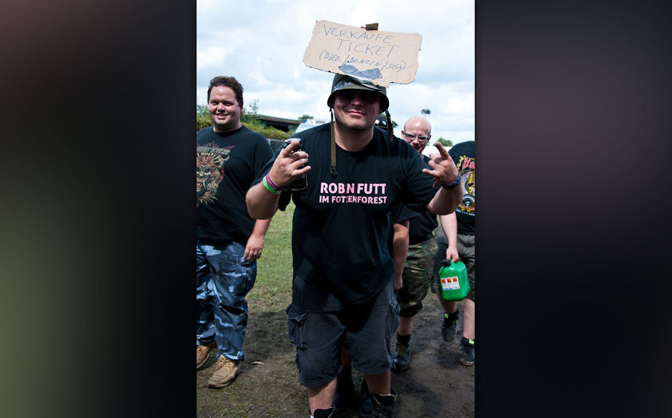 Wacken Open Air 2013 am Mittwoch