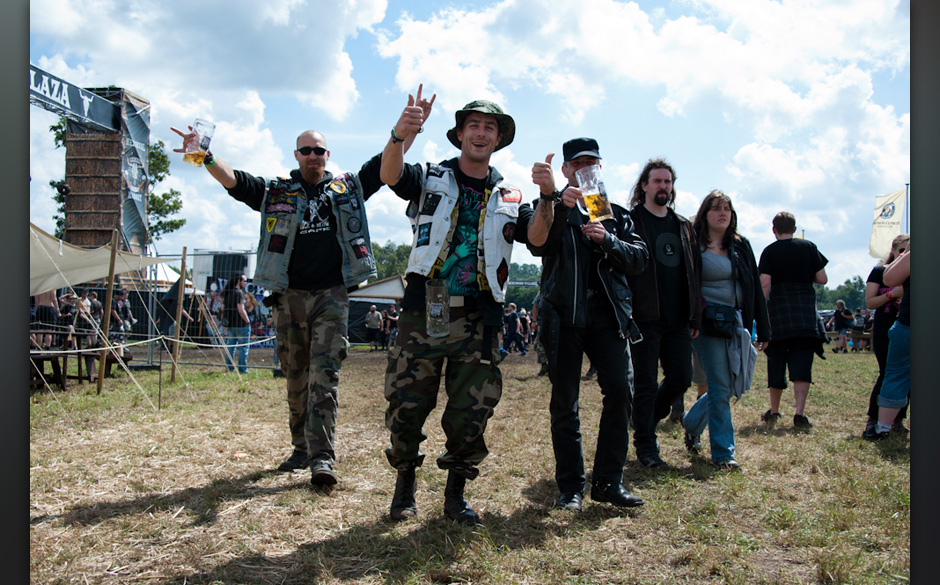 Wacken Open Air 2013 am Mittwoch
