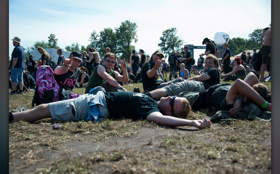 Wacken Open Air 2013 am Mittwoch