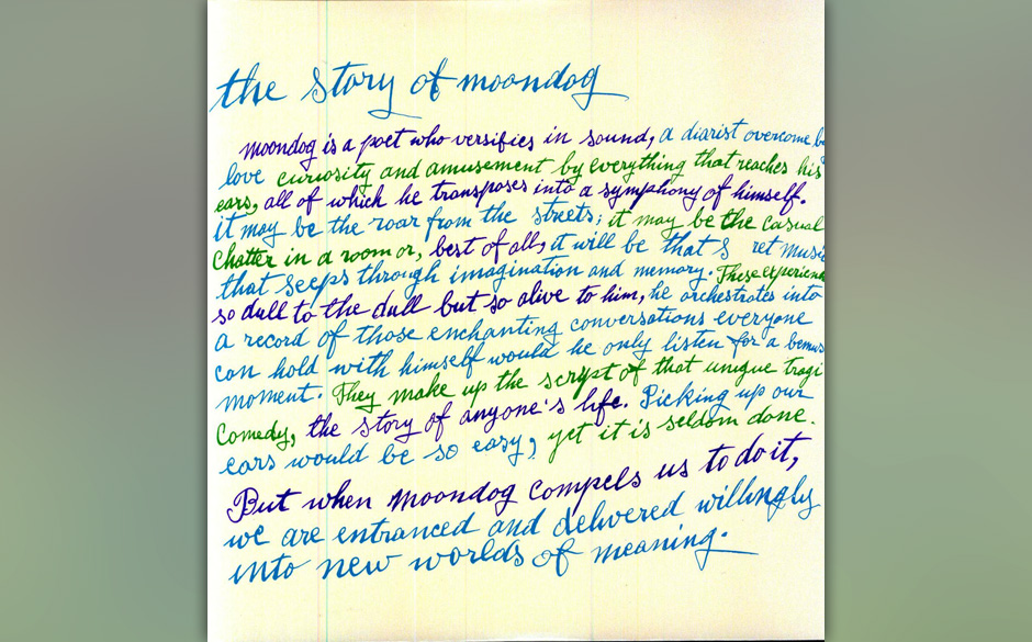 Moondog - "The Story of Moondog" (1957)