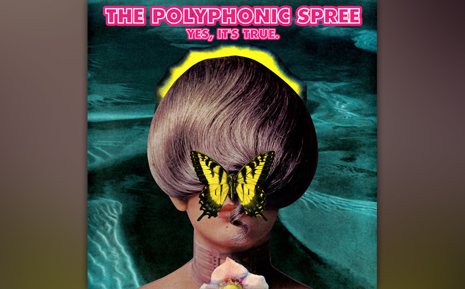 The Polyphonic Spree - "Yes, It's True". 24 Mitglieder, Flaming Lips, Texas, Lift-Off.
