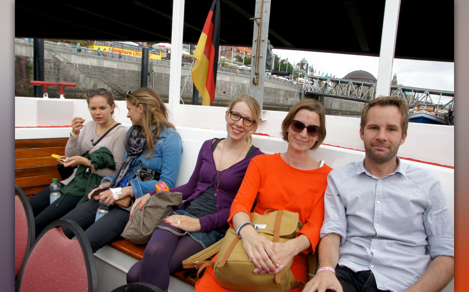 Mit dem Schiff zum Dockville 2013