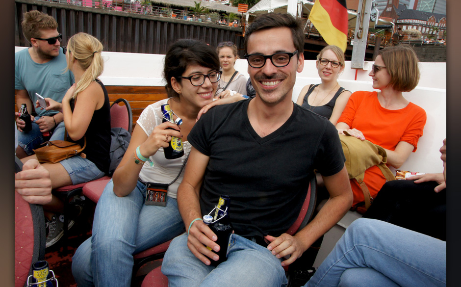 Mit dem Schiff zum Dockville 2013