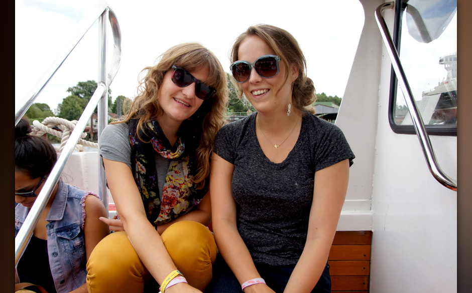 Mit dem Schiff zum Dockville 2013