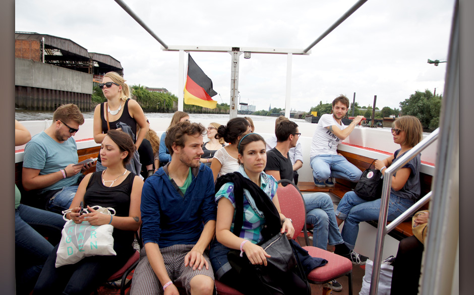 Mit dem Schiff zum Dockville 2013