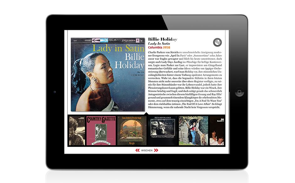 ...Teil 6 mit Billie Holiday und The High Lamas