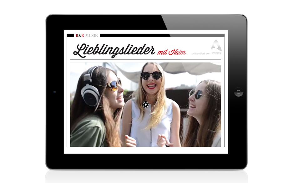 Haim und ihre Lieblingslieder