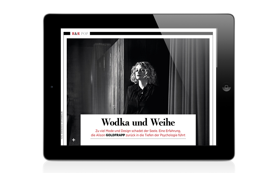 Das Schwebewesen Alison Goldfrapp