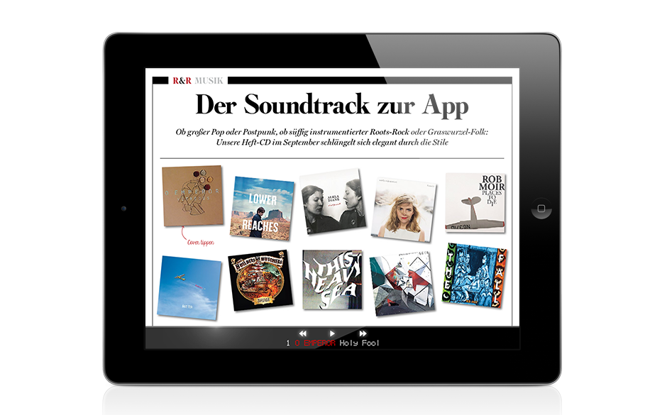 Der Soundtrack zur App