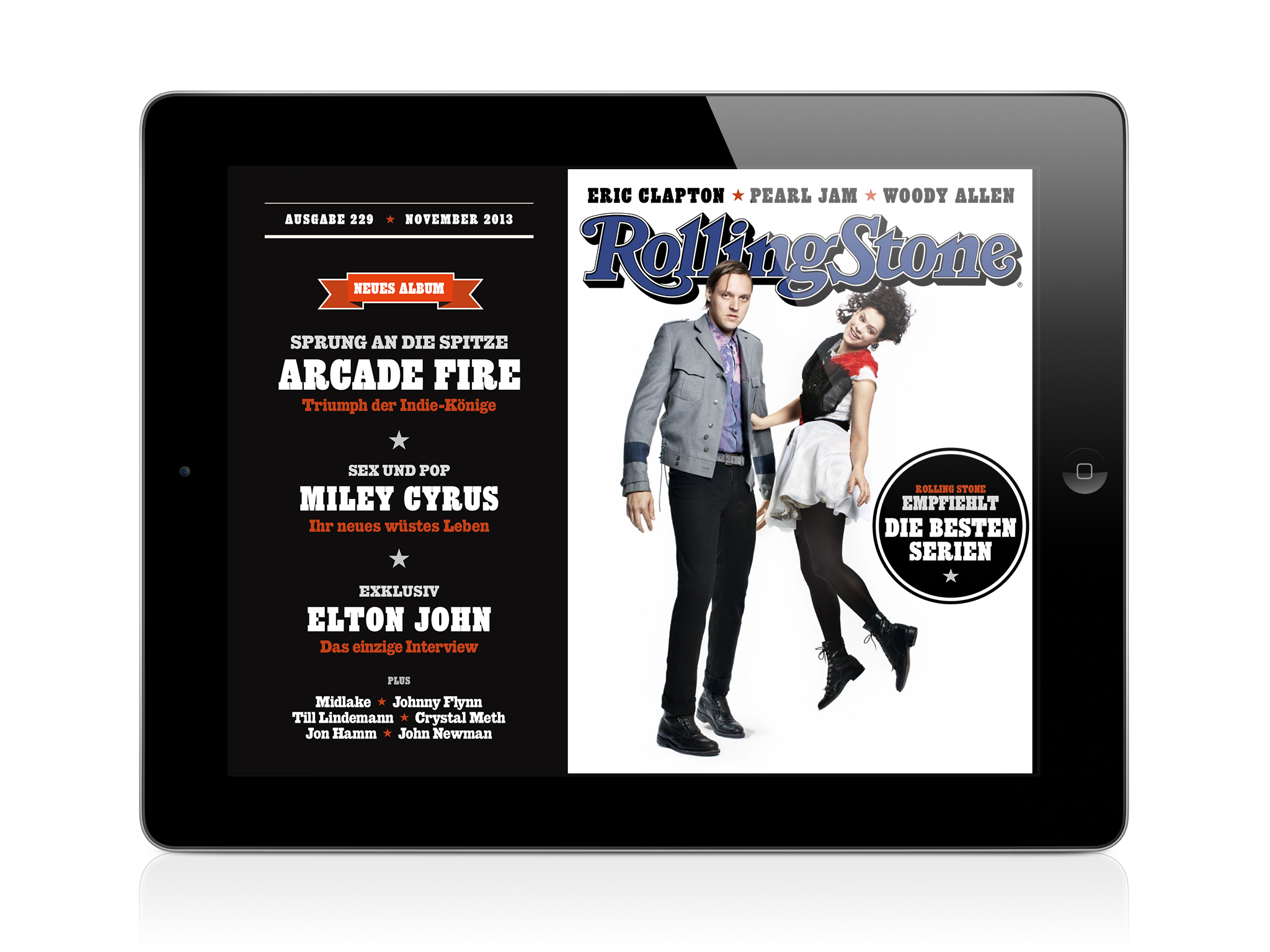 Jetzt erhältlich: Die Rolling-Stone-App im November