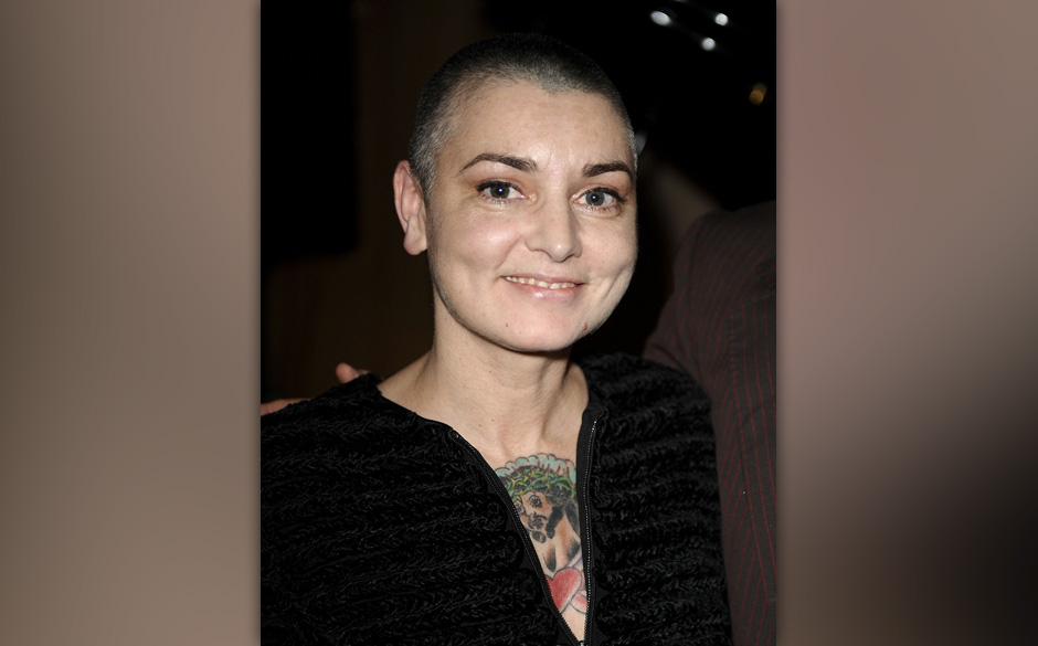 WEST HOLLYWOOD, CA - JANUARY 06:  Sinead O'Connor attends the "Albert Nobbs" soundtrack release party at Palihouse Hollowa...