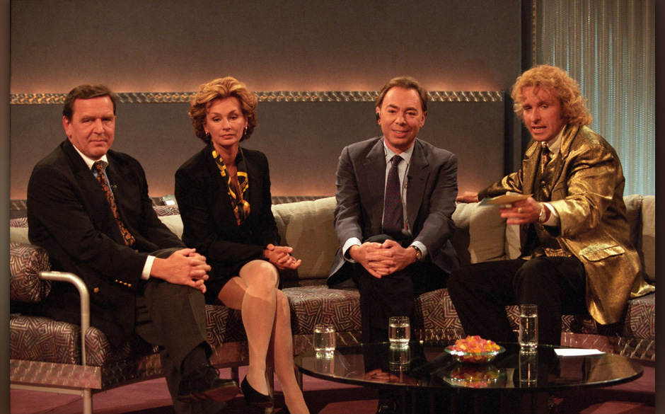Thomas Gottschalk, Andrew Lloyd Webber, Ehefrau Hiltrud, Gerhard