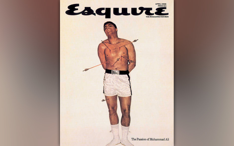 3. Platz: Esquire, April 1968. Designer: George Lois