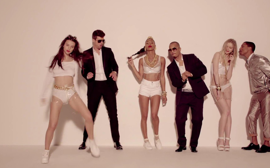 6. Robin Thicke feat. T.I. und Pharrell "Blurred Lines"