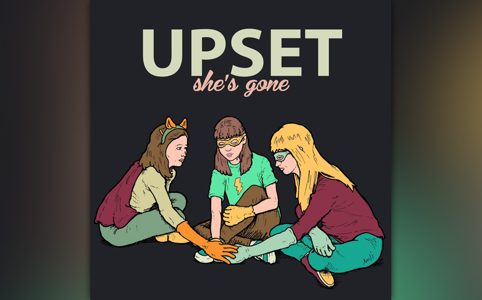 Upset - "She's Gone". Vom Schlagzeug Sessel bei "Best Coast" hat es Ali Koehler nun zum Mikrophon bei Upset verschlagen: "...