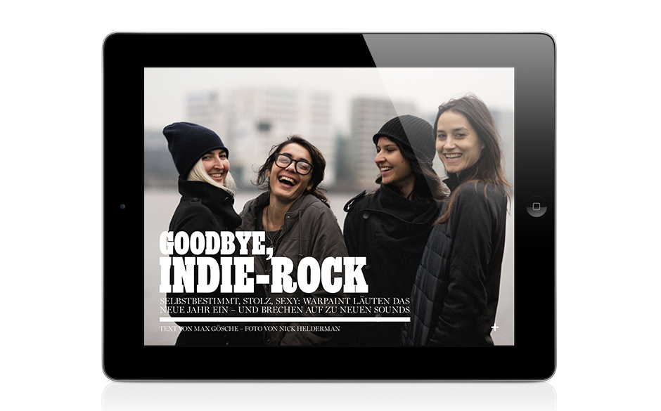 Goodbye, Indierock: Warpaint läuten das neue Jahr ein.