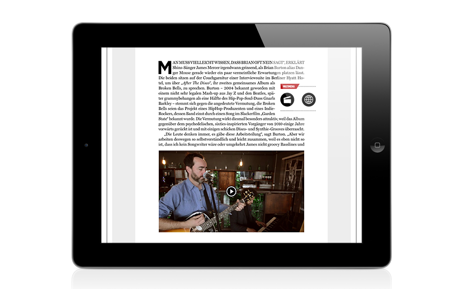 Zwei für die Disco: Als BROKEN BELLS ver- arbeiten Danger Mouse und James Mercer die Sounds ihrer Jugend.