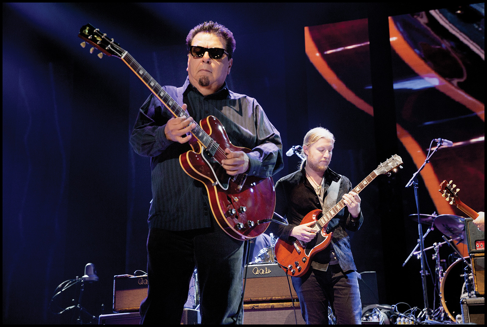 Cesar Rosas und Derek Trucks