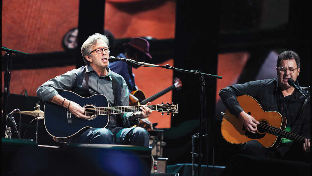 Eric Clapton und Vince Gill
