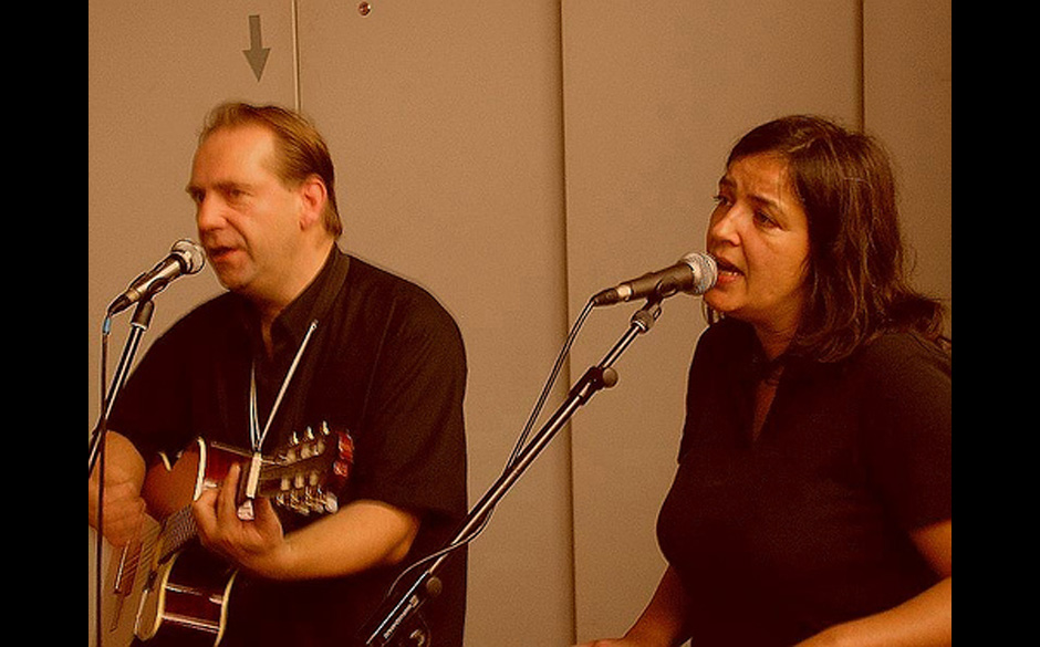 Almut Klotz (re.), 51. Gestorben am 18. August.