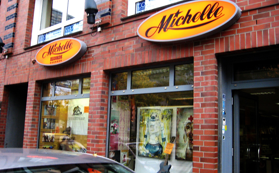 Unsere Plattenladenempfehlung der Woche ist Michelle Records in Gertrudenkirchhof 10, 20095 Hamburg
