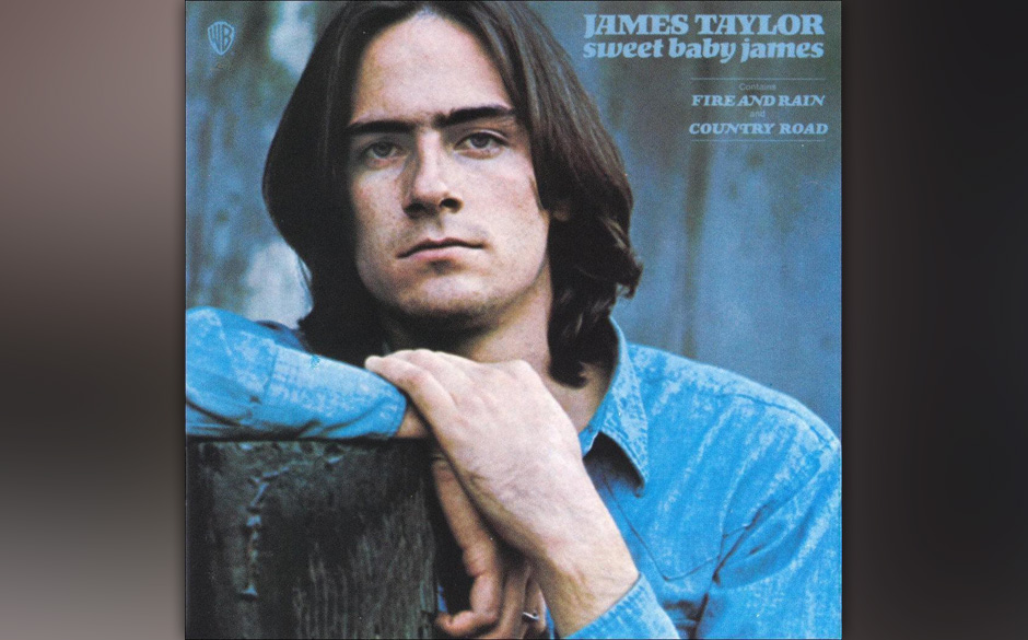 104. James Taylor - Sweet Baby James, 1970
Als er sein zweites, kommerziell erfolgreiches Album aufnahm, ging Taylor priva...