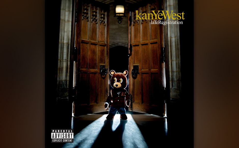 118. Kanye West - Late Registration, 2005
Von großspurigen autobiografischen Songs („Touch The Sky“) bis zu witzigem ...