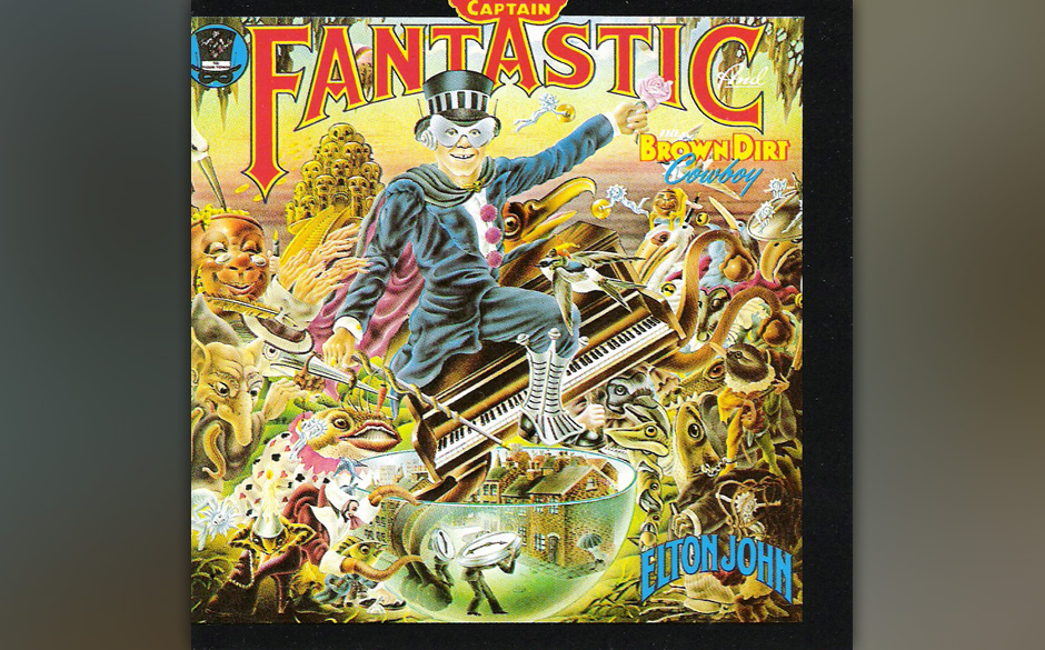 158. Elton John - Captain Fantastic And The Brown Dirt Cowboy, 1975
John (Captain Fantastic) und Texter Bernie Taupin (Bro...