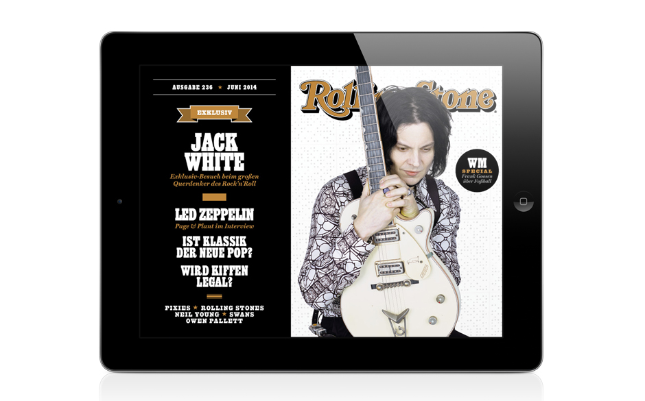 Die Juni-Ausgabe des ROLLING STONE ist da - Titelstory: Jack White