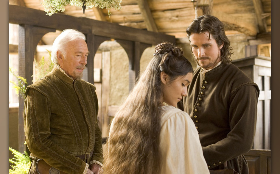 9. The New World (2005). In Terence Malicks Pocohontas-Epos sekundiert Bale eher, er spielt hier einen verliebten Kolonial...