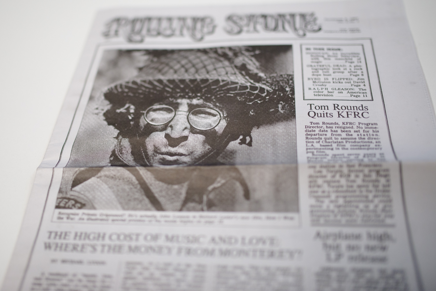 Die erste Ausgabe des US-ROLLING STONE 1967.